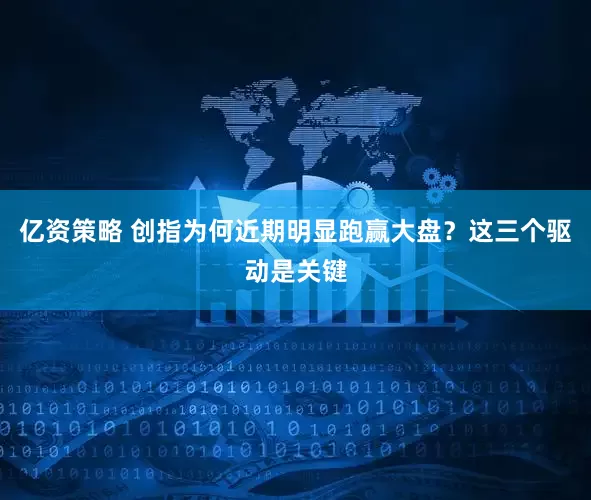 亿资策略 创指为何近期明显跑赢大盘？这三个驱动是关键